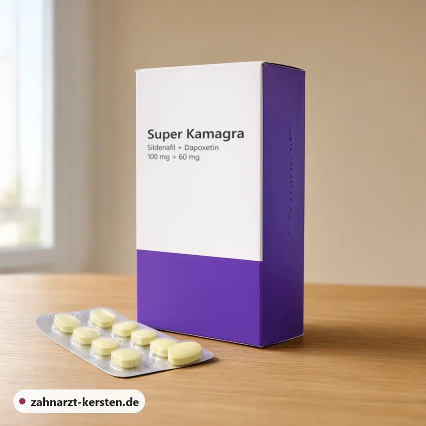 Super Kamagra (Sildenafil Citrat + Dapoxetin)